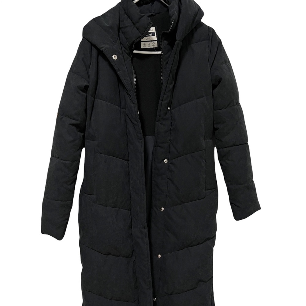 Long coated extra warmth.